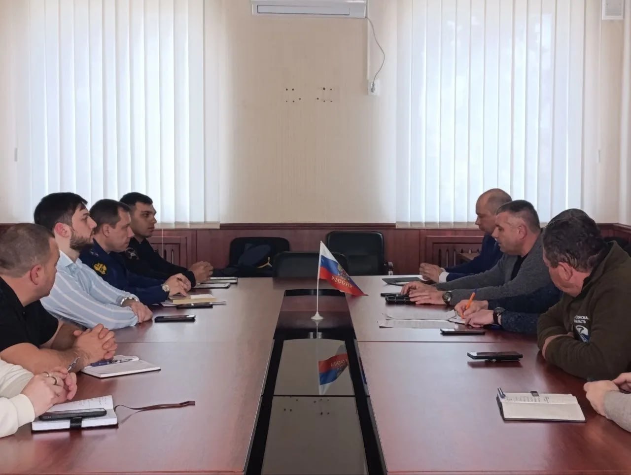 В Геническе обсудили вопросы безопасности дорожного движения