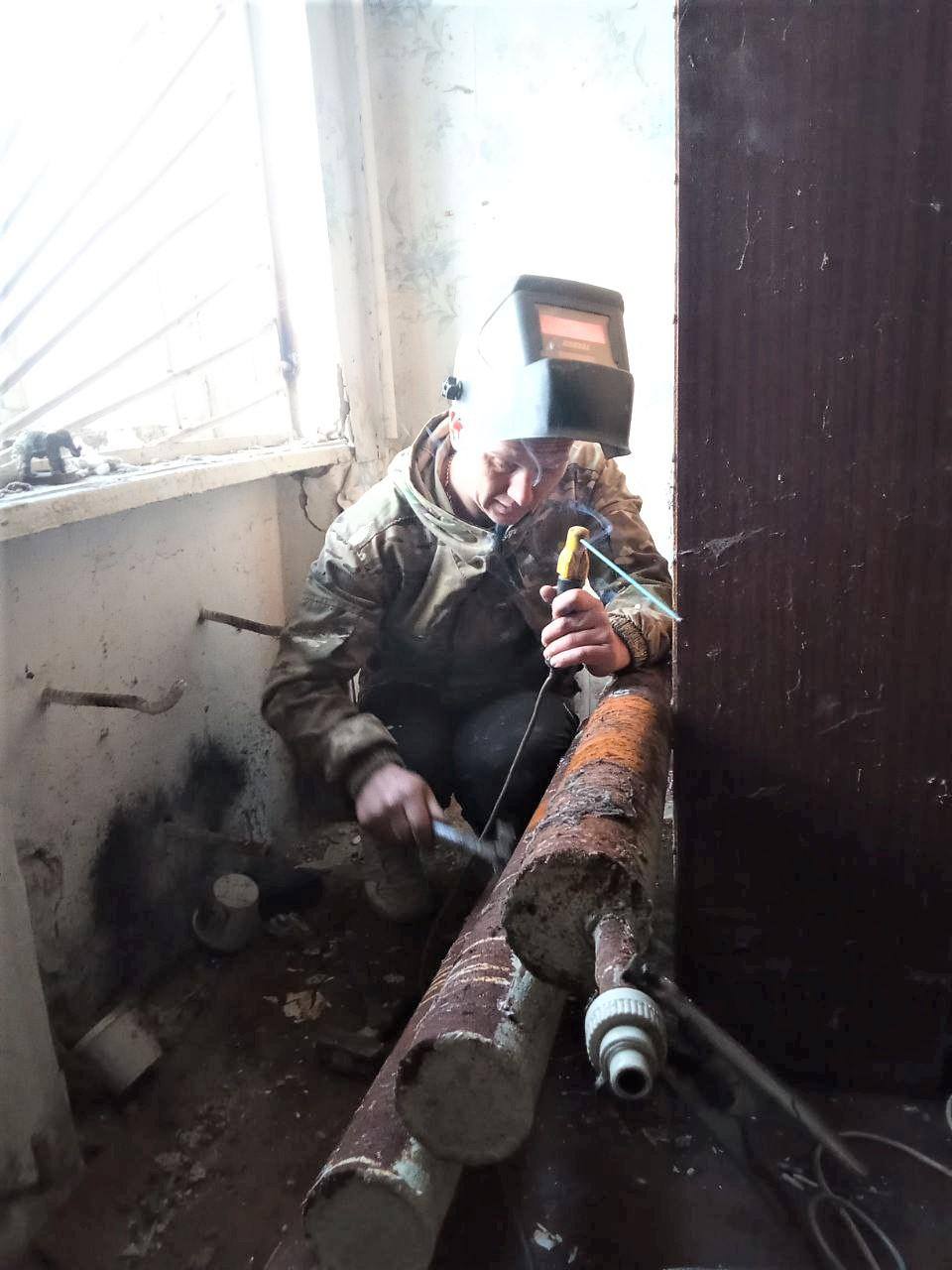 Мастера из Адыгеи работают в Херсонской области Мастера из Адыгеи работают в Херсонской области