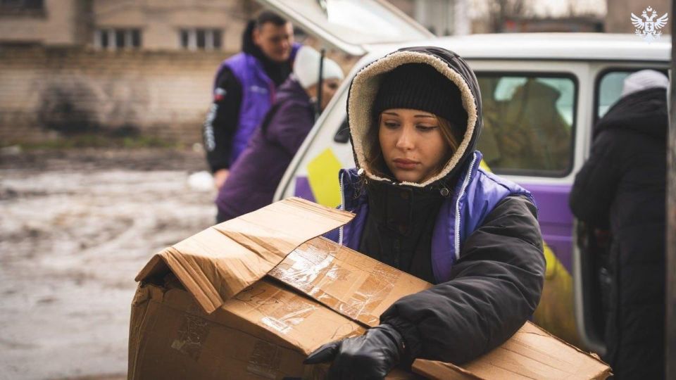 В Каховский округ из Краснодарского края доставили гуманитарную помощь для пожилых жителей В Каховский округ из Краснодарского края доставили гуманитарную помощь для пожилых жителей