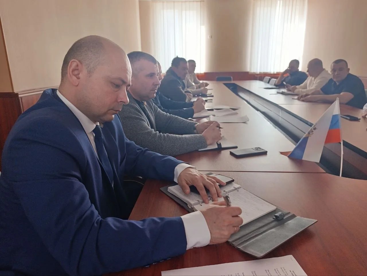 В Геническе обсудили вопросы безопасности дорожного движения В Геническе обсудили вопросы безопасности дорожного движения