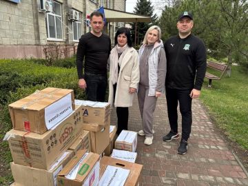 Шефы из Краснодарского края доставили помощь социальным учреждениям Новотроицкого округа