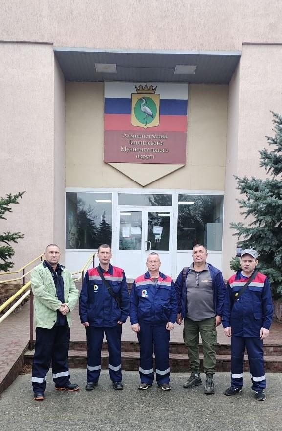 В Чаплинку прибыла новая бригада рязанских теплосетей