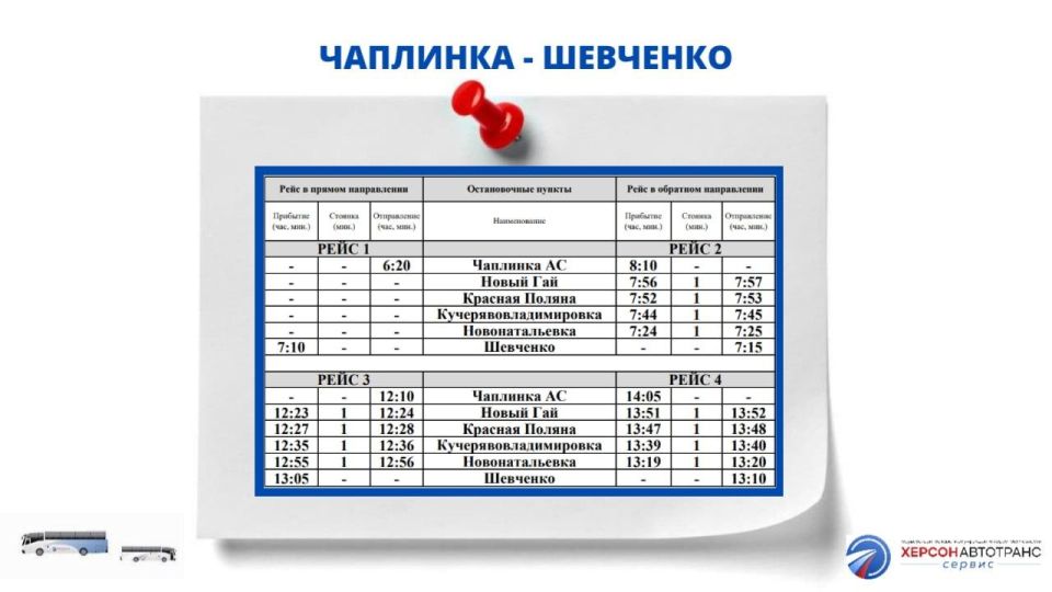 Изменения в графиках движения автобусов Изменения в графиках движения автобусов