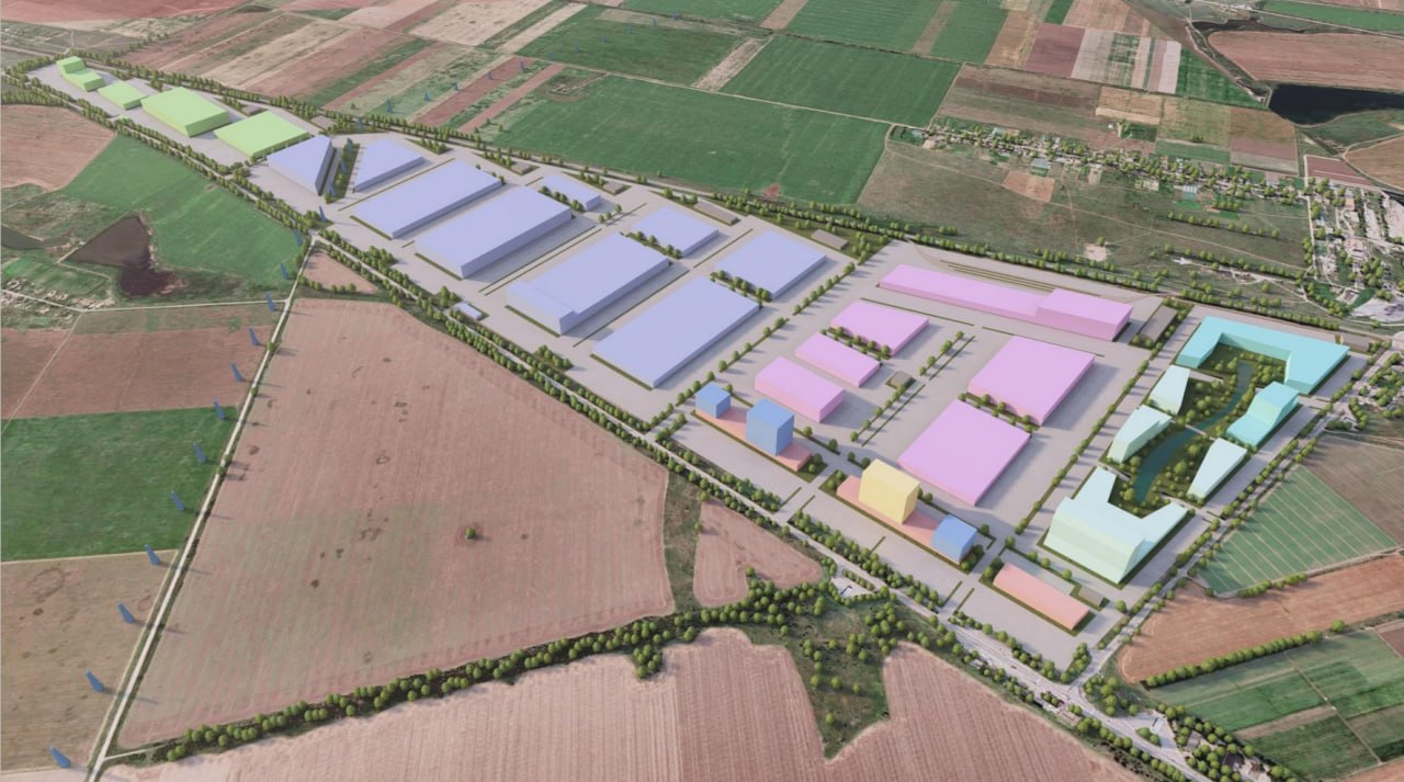 Владимир Сальдо: С руководством компании ООО «УК «Индустриальный парк «ТАВРИЯ» обсудили проект создания модульного промышленного парка