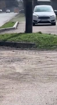 Енот из Херсона: Кропивницкий. Три мусоровозки и один Доминик Торетто устроили форсаж на улицах города