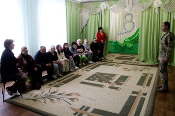 Для юных жителей Херсонской области росгвардейцы организовали урок по пожарной безопасности