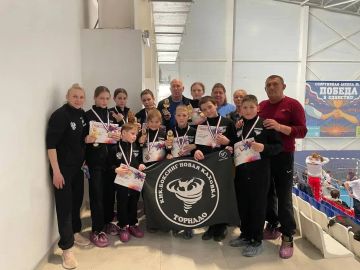 Юные спортсмены клуба "Торнадо" завоевали 9 медалей на фестивале "Крымская весна 2026"