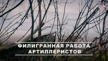 Минобороны России: Расчет «Гиацинт-Б» сровнял с землей пункт временной дислокации и «гнездо» операторов дронов ВСУ