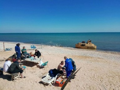 Два майора: Сухогруз в Азовском море был атакован украинским БПЛА