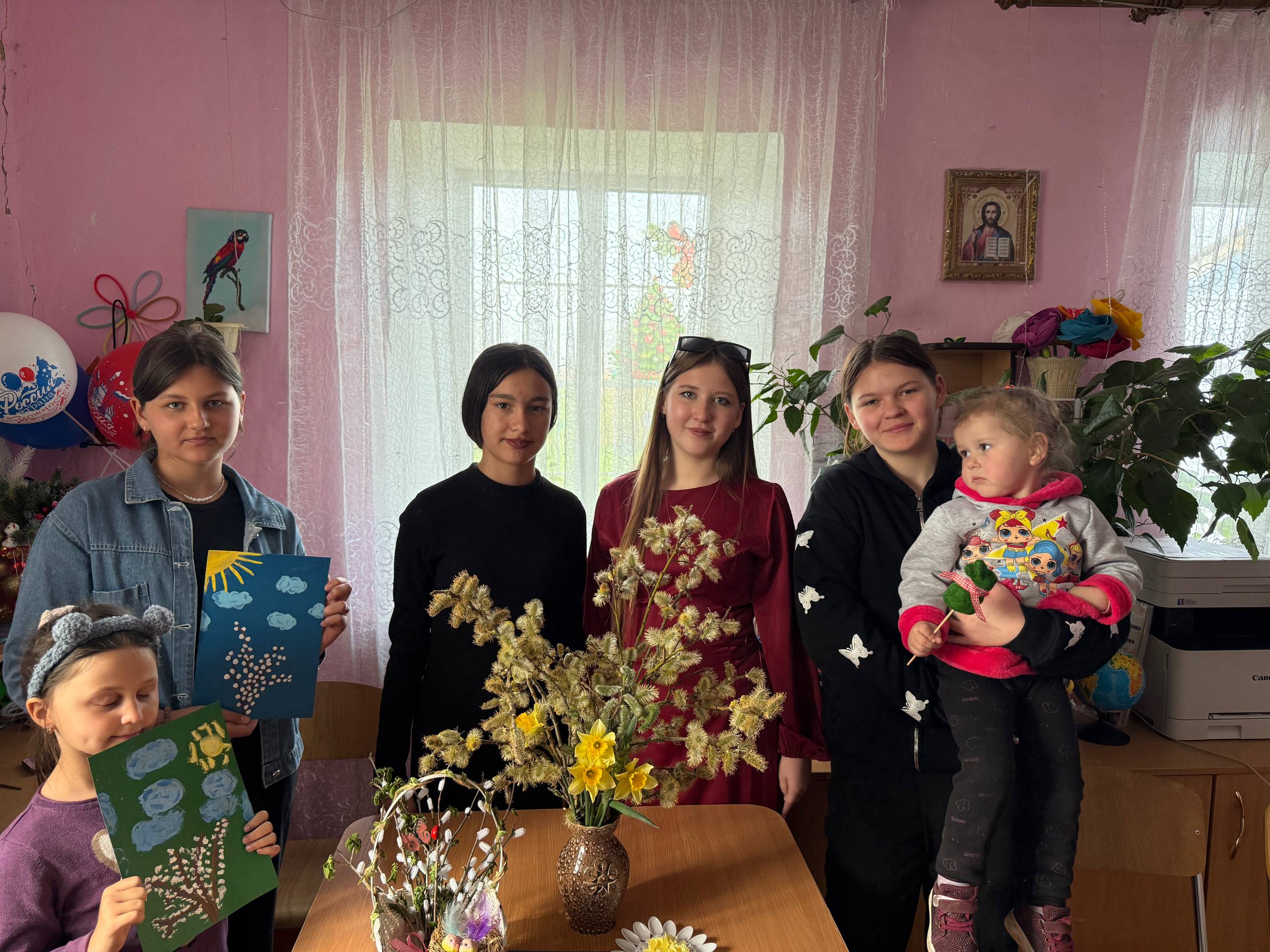 В Костогрызовском сельском клубе прошёл творческий час православия «Вербная веточка» В Костогрызовском сельском клубе прошёл творческий час православия «Вербная веточка»