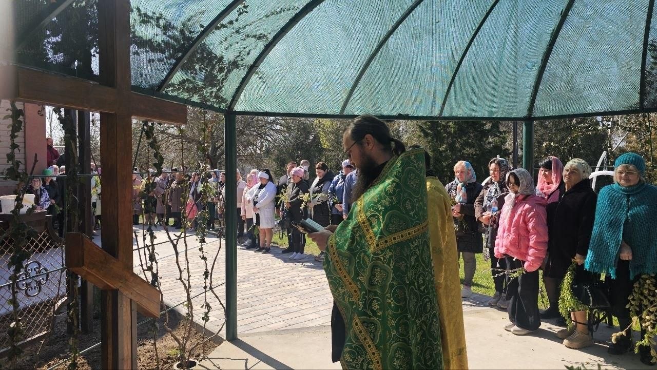 Вербное воскресенье: Божественная Литургия в Скадовске Вербное воскресенье: Божественная Литургия в Скадовске