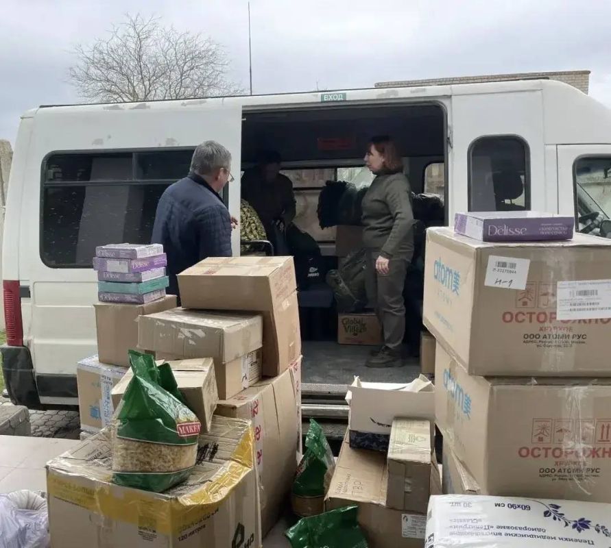 Волонтеры Новороссийска доставили гуманитарную помощь жителям Херсонской области Волонтеры Новороссийска доставили гуманитарную помощь жителям Херсонской области