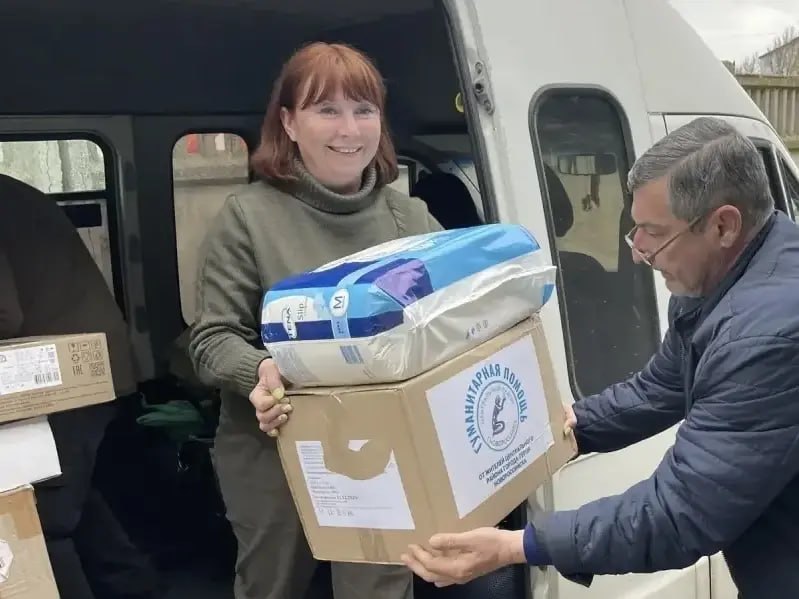 Волонтеры Новороссийска доставили гуманитарную помощь жителям Херсонской области