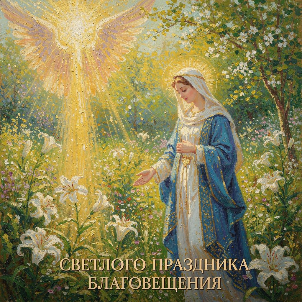 Владимир Оганесов: С Благовещением Пресвятой Богородицы!