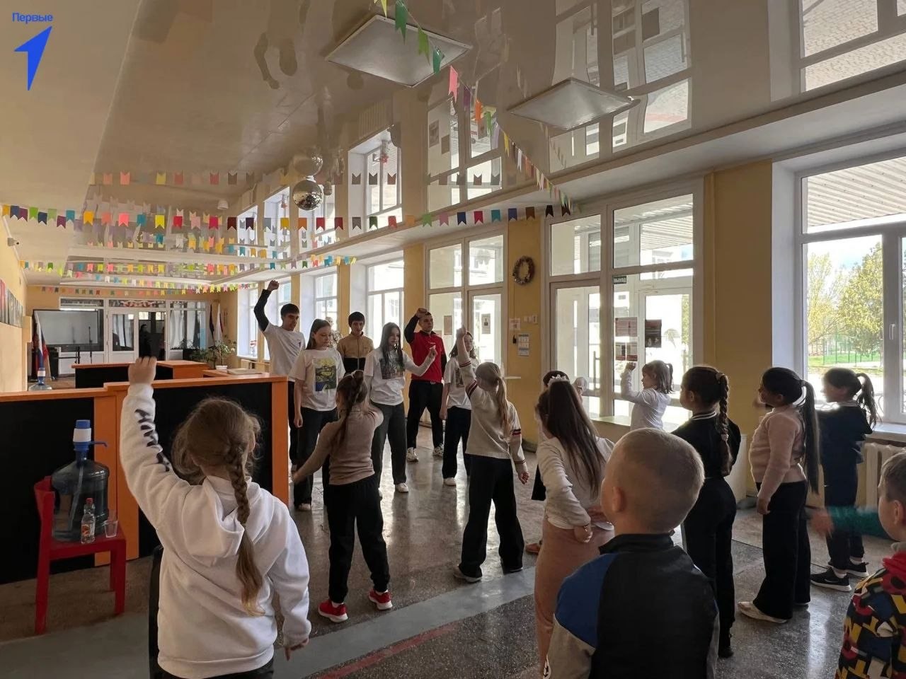 Первые Асканийской школы отметили День здоровья Первые Асканийской школы отметили День здоровья