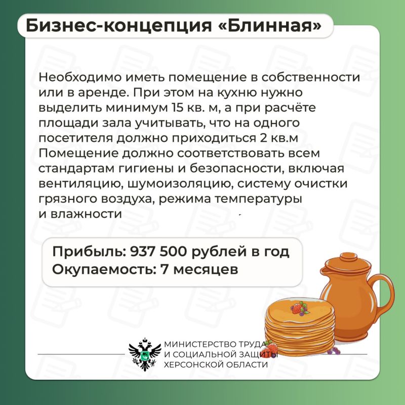 Готовые решения для открытия своего дела по социальному контракту Готовые решения для открытия своего дела по социальному контракту