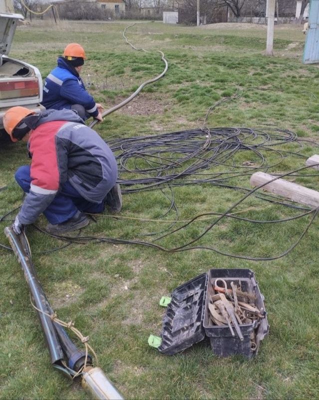 Проведены аварийно-ремонтные работы на объектах водоснабжения в нескольких населённых пунктах Верхнерогачикского округа Проведены аварийно-ремонтные работы на объектах водоснабжения в нескольких населённых пунктах Верхнерогачикского округа