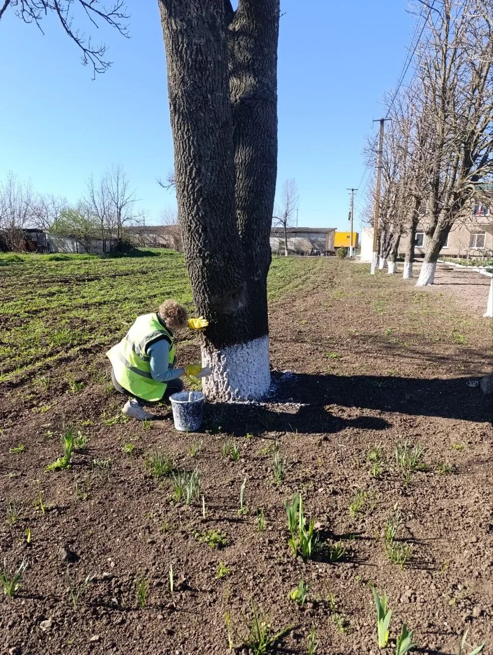 Работы по благоустройству населённых пунктов Генического округа продолжаются Работы по благоустройству населённых пунктов Генического округа продолжаются