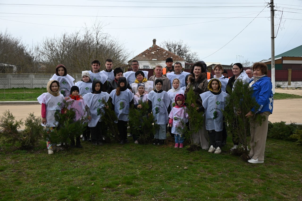 В селе Стрелковое прошла международная акция «Сад памяти»