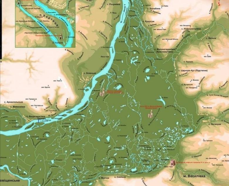 Великий Луг, Днепровские плавни и Каховская плотина