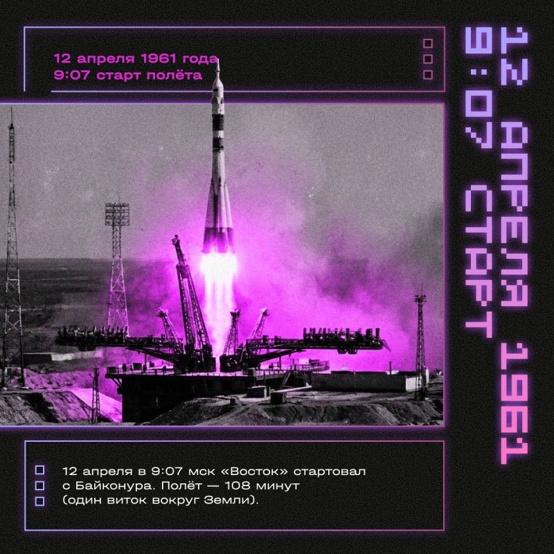 «Поехали!» — 12 апреля, День космонавтики «Поехали!» — 12 апреля, День космонавтики