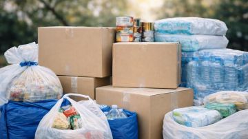 В Геническ доставили гуманитарный груз для семей военнослужащих