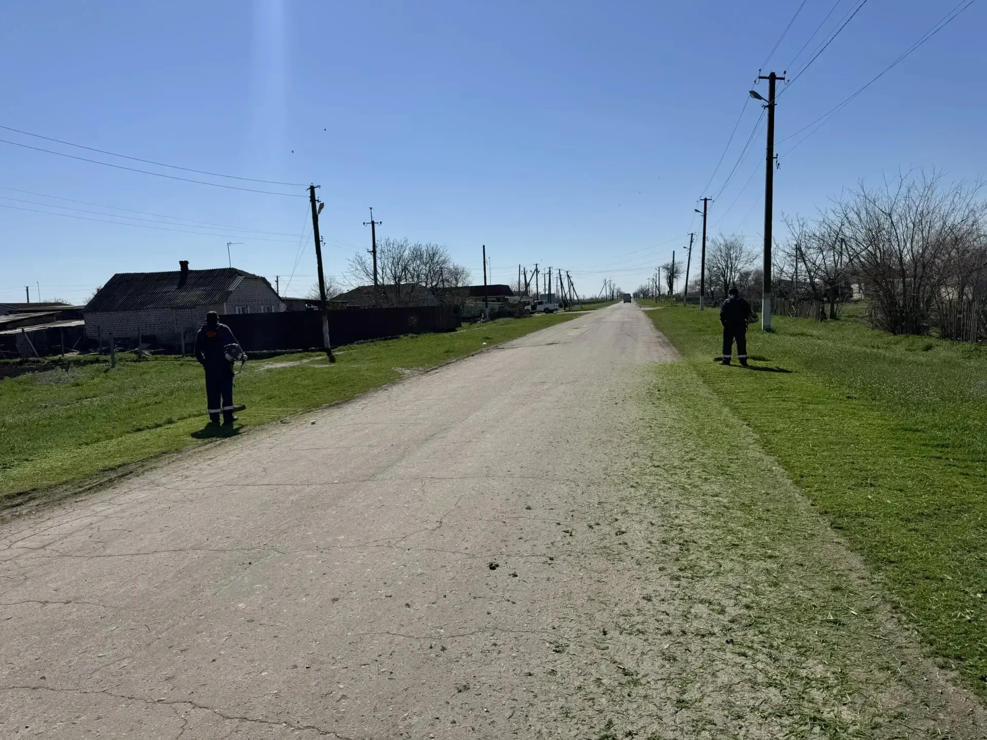 Месячник чистоты в Чаплинском округе: ход работ Месячник чистоты в Чаплинском округе: ход работ