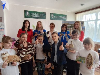 Первые организовали выставку животных и растений заповедника «Аскания-Нова»