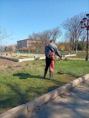 Месячник чистоты в Чаплинском округе: ход работ