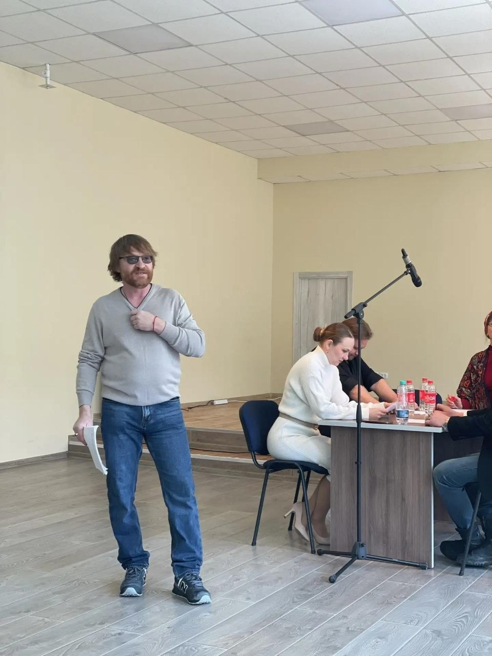 Творческая лаборатория в Скадовском Центре культуры и досуга: Актеры «примерили» пьесу о вечных ценностях