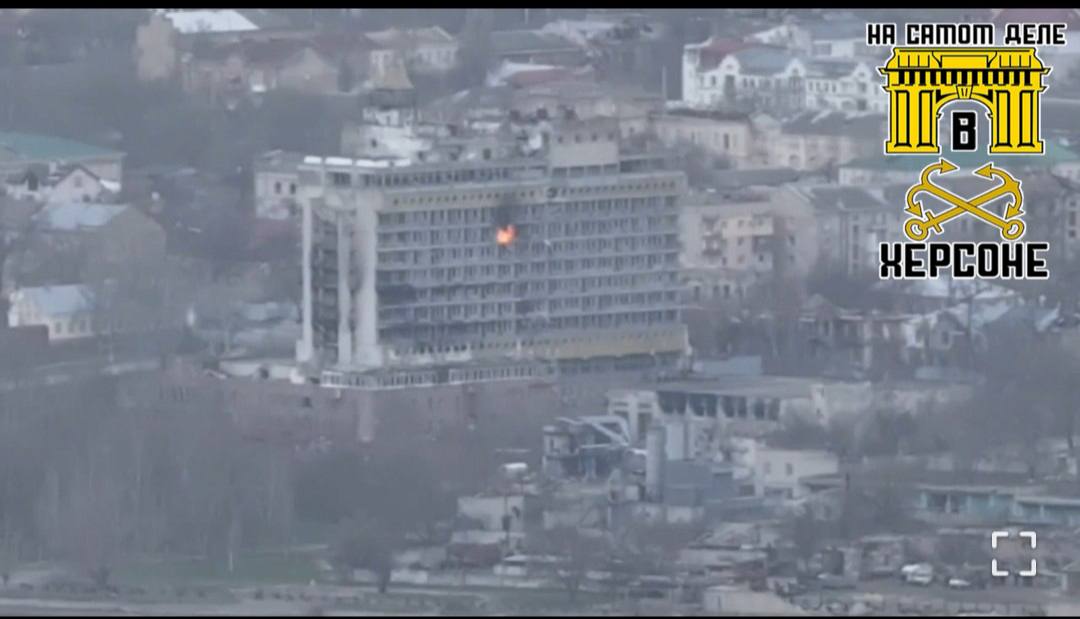 В Херсоне сегодня снова дымил «Фрегат»