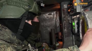 Расчет зенитного ракетного комплекса "Оса-АКМ" уничтожил ударный БПЛА самолетного типа ВСУ в Херсонской области