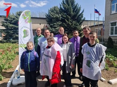 Первые Благодатновской школы присоединились к акции «Сад памяти»