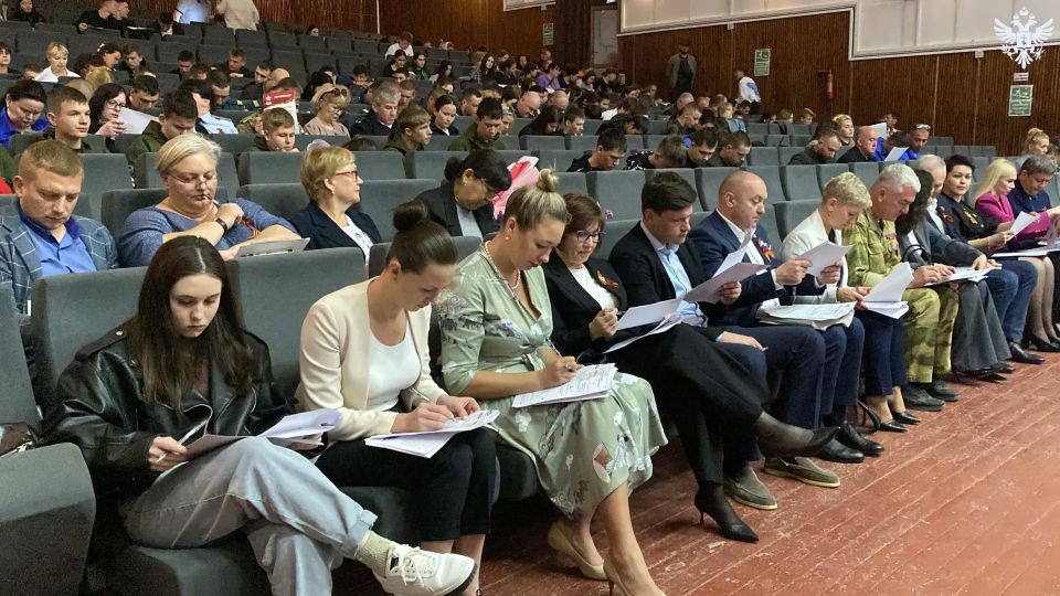 В Херсонской области зарегистрировано свыше 130 площадок для проведения «Диктанта Победы» В Херсонской области зарегистрировано свыше 130 площадок для проведения «Диктанта Победы»