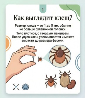 Что важно знать о клещах. В теплый период возрастает риск встречи с клещами
