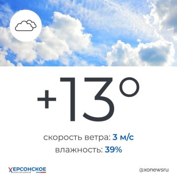 Облачная с прояснениями погода будетв Херсонской области в четверг