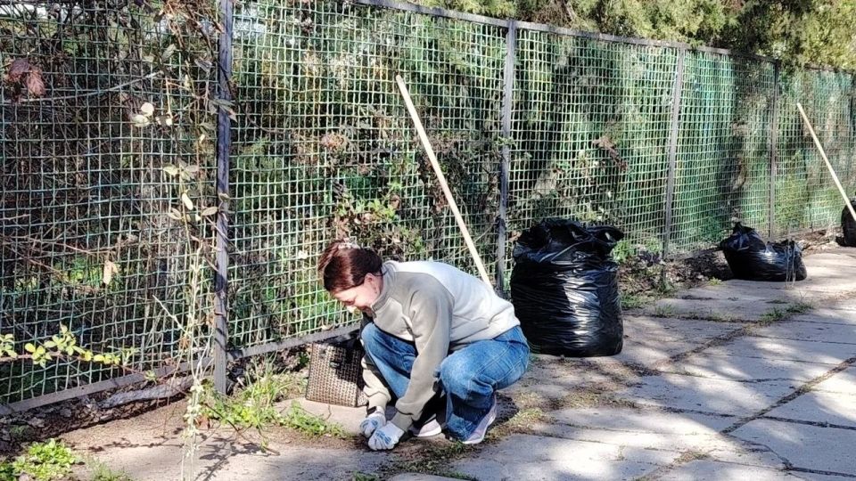 В Скадовске провели субботник в рамках акции «Мы за чистоту» на набережной В Скадовске провели субботник в рамках акции «Мы за чистоту» на набережной