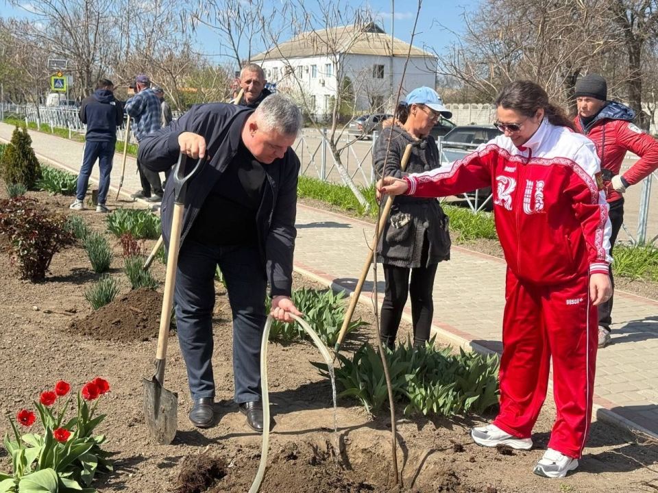В Нижнесерогозском округе высадили 700 деревьев в рамках акции «Сад памяти» В Нижнесерогозском округе высадили 700 деревьев в рамках акции «Сад памяти»