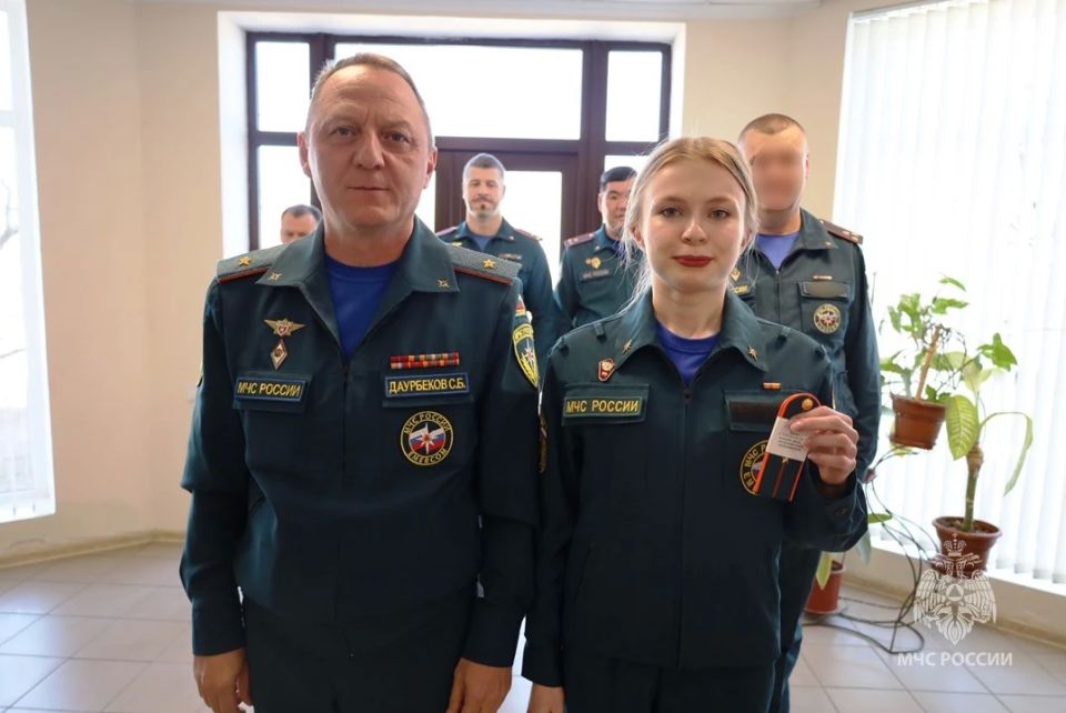 В Главном управлении МЧС России по Херсонской области состоялась церемония награждения личного состава В Главном управлении МЧС России по Херсонской области состоялась церемония награждения личного состава