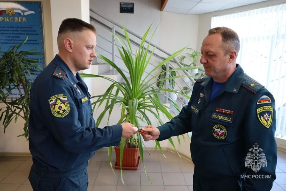 В ГУ МЧС России по Херсонской области прошла церемония награждения личного состава В ГУ МЧС России по Херсонской области прошла церемония награждения личного состава