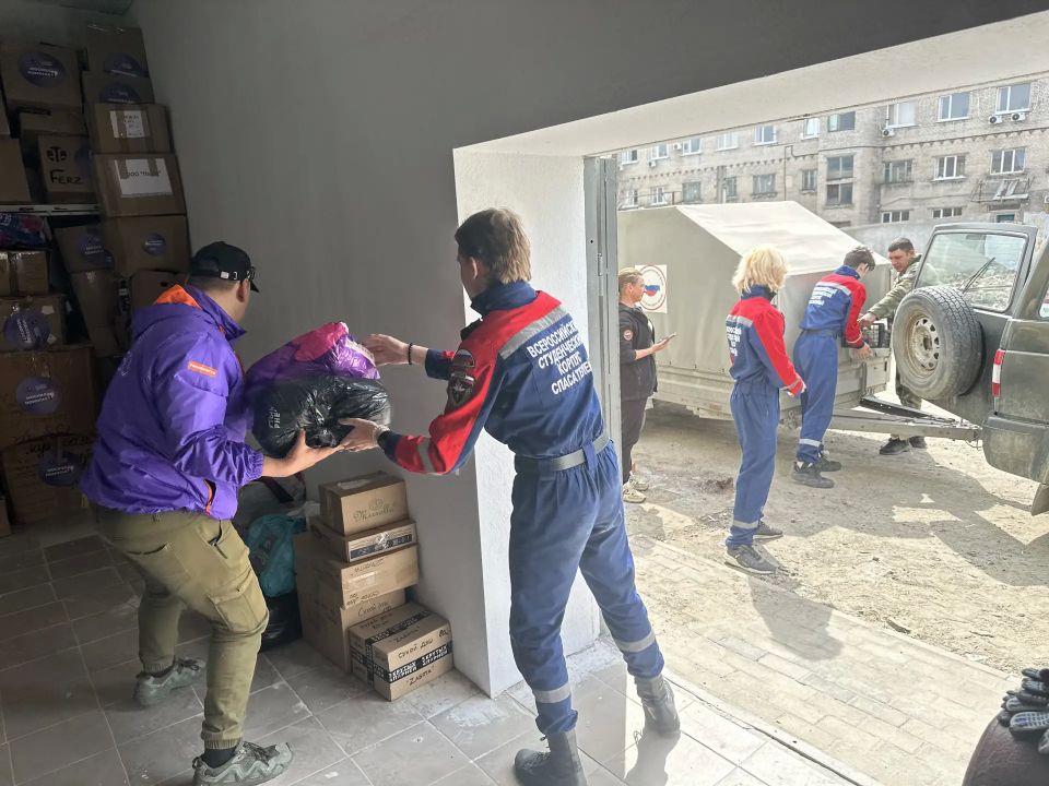 Херсонский штаб #МЫВМЕСТЕ принял важную партию гуманитарной помощи! Херсонский штаб #МЫВМЕСТЕ принял важную партию гуманитарной помощи!