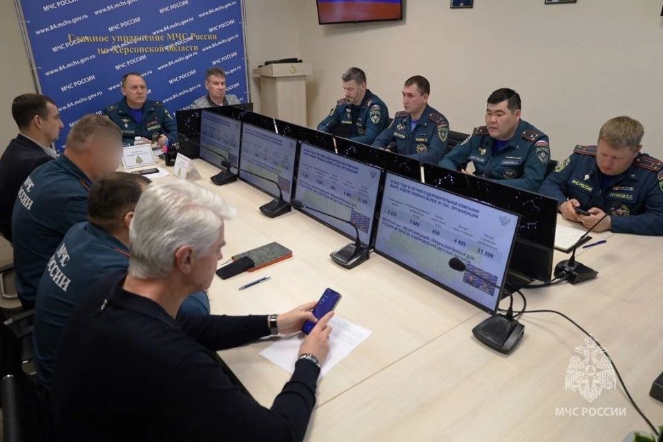 МЧС России по Херсонской области приняло участие в заседании Правительственной комиссии по предупреждению и ликвидации ЧС и ОПБ МЧС России по Херсонской области приняло участие в заседании Правительственной комиссии по предупреждению и ликвидации ЧС и ОПБ