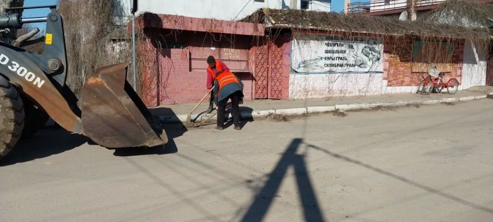 В населённых пунктах округа продолжаются работы по благоустройству В населённых пунктах округа продолжаются работы по благоустройству