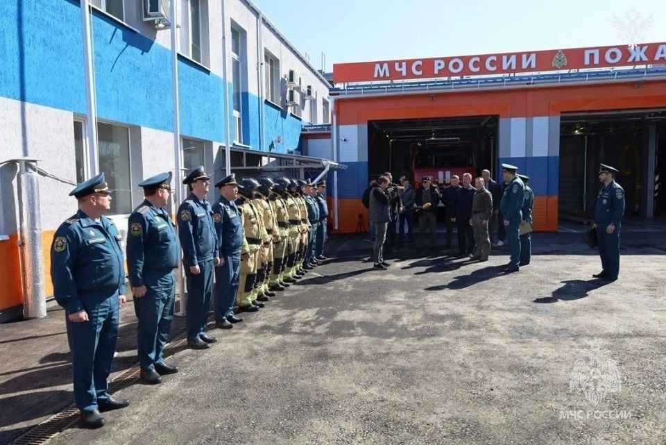 В посёлке Новотроицкое после капитального ремонта открылась пожарно-спасательная часть В посёлке Новотроицкое после капитального ремонта открылась пожарно-спасательная часть