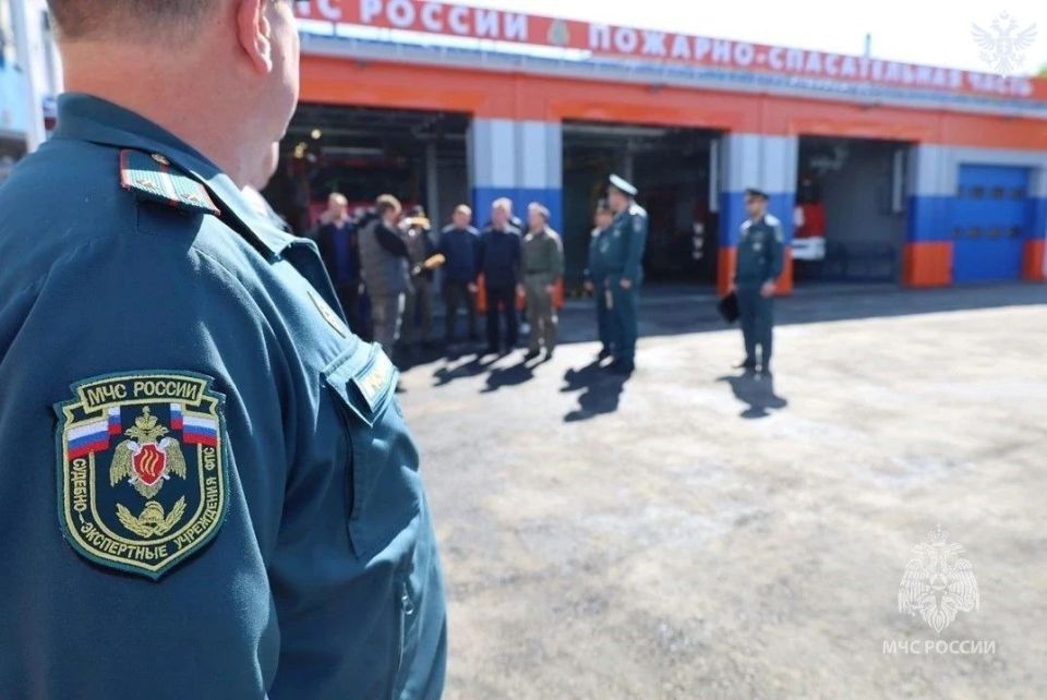 В посёлке Новотроицкое после капитального ремонта открылась пожарно-спасательная часть В посёлке Новотроицкое после капитального ремонта открылась пожарно-спасательная часть