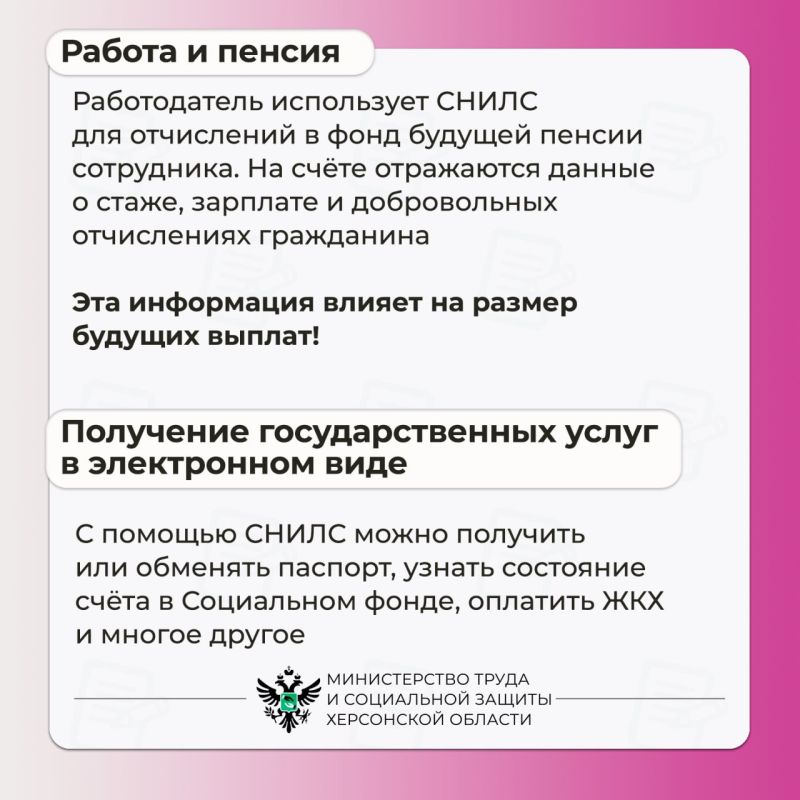 Индивидуальный номер лицевого счета в системе пенсионного страхования Индивидуальный номер лицевого счета в системе пенсионного страхования