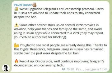 Telegram ������� �������� ��������������� ���������� � �����