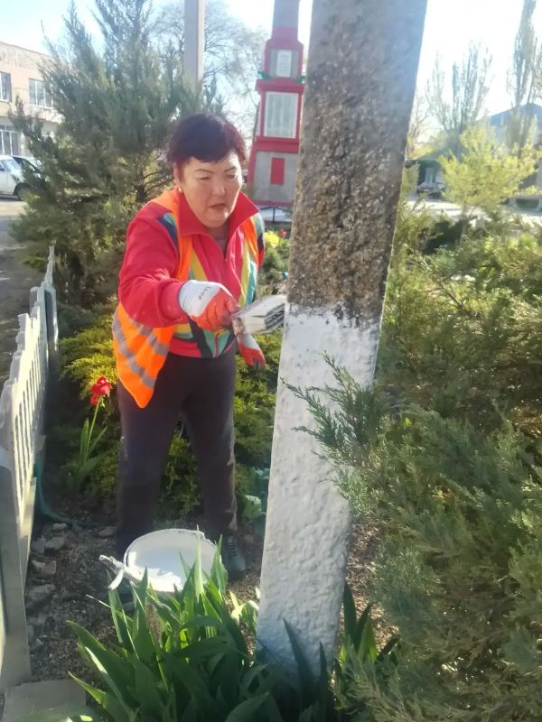 Плановые работы по благоустройству в Геническом округе: приводим территорию в порядок Плановые работы по благоустройству в Геническом округе: приводим территорию в порядок