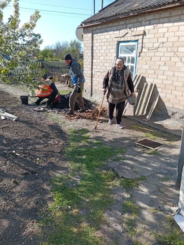 Плановые работы по благоустройству в Геническом округе: приводим территорию в порядок Плановые работы по благоустройству в Геническом округе: приводим территорию в порядок