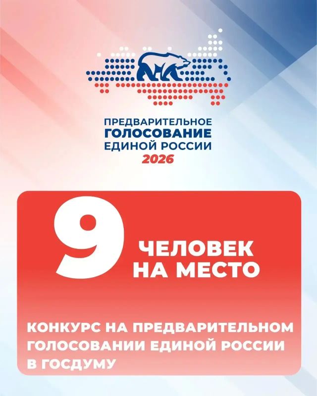 «Единая Россия» продлила регистрацию на предварительное голосование до 14 мая «Единая Россия» продлила регистрацию на предварительное голосование до 14 мая